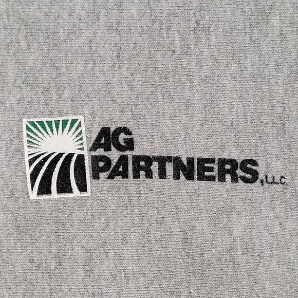 Vintage Stine AG-Partners Ringer Sweatshirt XL 24x27 Cropped - Picture 10 of 14
